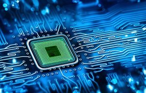 microchip integrated on motherboard